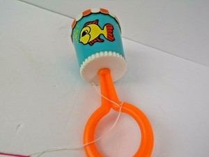 vintage baby rattle