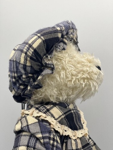 1999 Boyds Bears 16 pollici snodato Grace Bedlington Style #912072 ~ etichettato - Foto 3 di 5