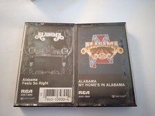 Alabama 2 Cassette Lot: My Homes in Alabama and Feels So Right