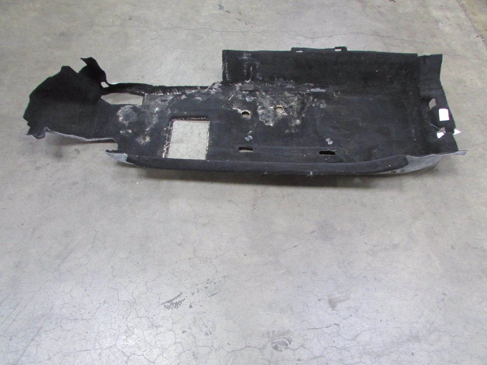 Maserati Granturismo, LH Left Black Floor Carpet, Used, P/N 69189600