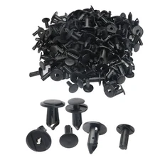 100pcs Fender Liner Clip Push-Type Fastener Retainer for Chrysler Dodge