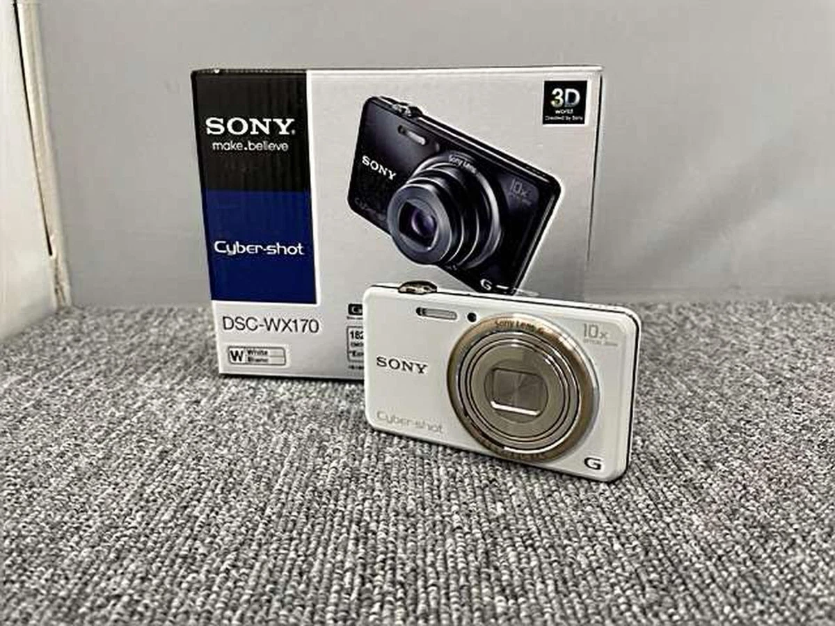 SONY Cyber-shot DSC-WX170 18.2MP Digital Camera 10x Optical Zoom