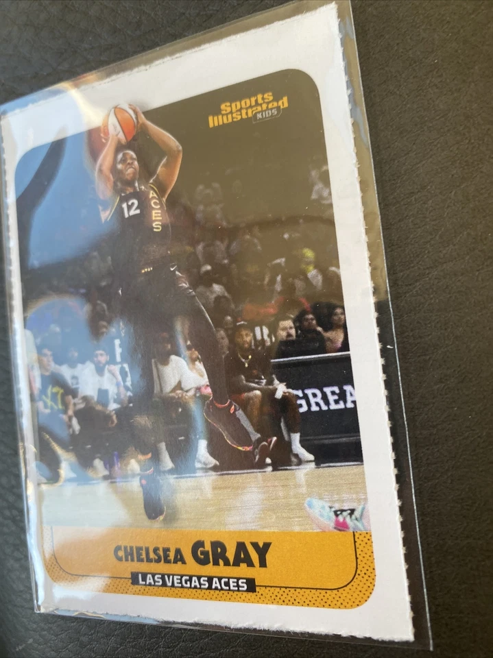 CHELSEA GRAY - SPORTS ILLUSTRATED FOR KIDS SI -  2023 LAS VEGAS ACES - WNBA - Image 3 of 4