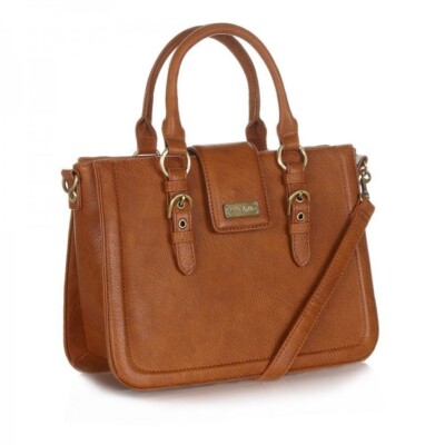 Ollie Nic Rita Boxy Grab Bag Tan UK