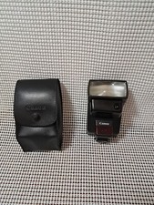CAMERA FLASH - CANON SPEEDLITE 300EZ,  CASE. UNTESTED