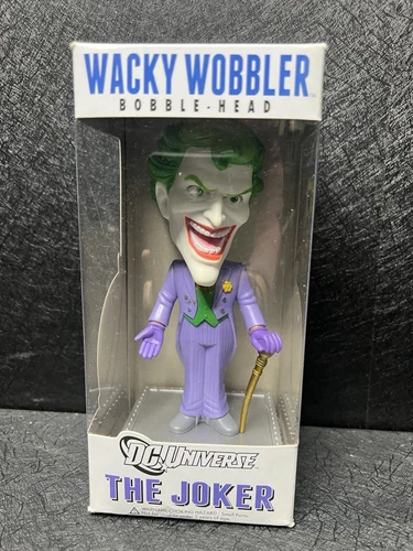 NEW 7” Vintage 2013 Joker Funko Pop Wacky Wobbler DC 1989 Movie Vaulted Retired