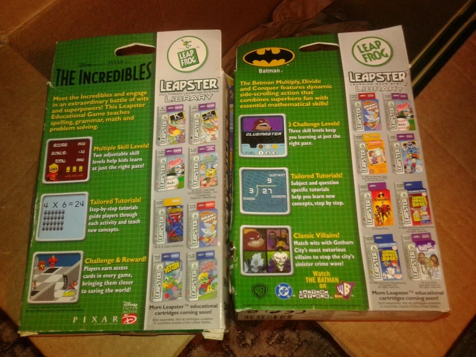 Libros educativos LeapFrog LeapPad Leap Pad: Los Increíbles ¡¡Nuevo!! Nunca abierto Foto 2 de 4