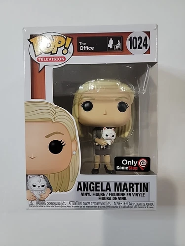 Funko Pop#1024-The Office Angela Martin Gamestop Exclusive 