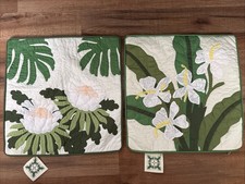 Hawaiian handmade quilted/appliqu d cushions pillow covers Regency Creations