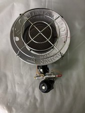 Infrared Propane Camping Heater Portable Outdoor Silver Black Metal