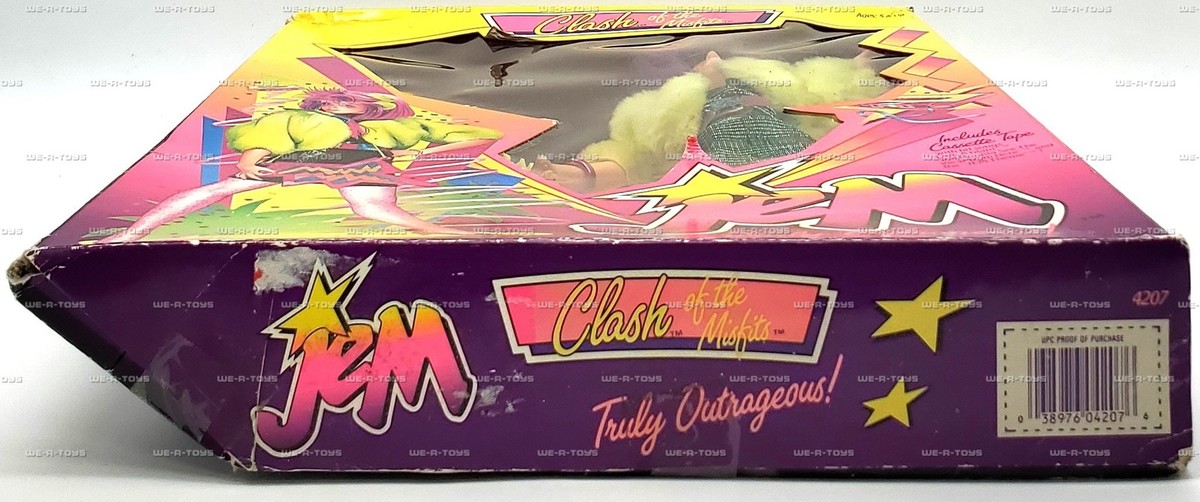 い レディースアンドジェントルマン！ララミ イッツショータイム！リリミ FFR Jem Truly Outrageous Clash of the Misfits Poseable Doll 1986