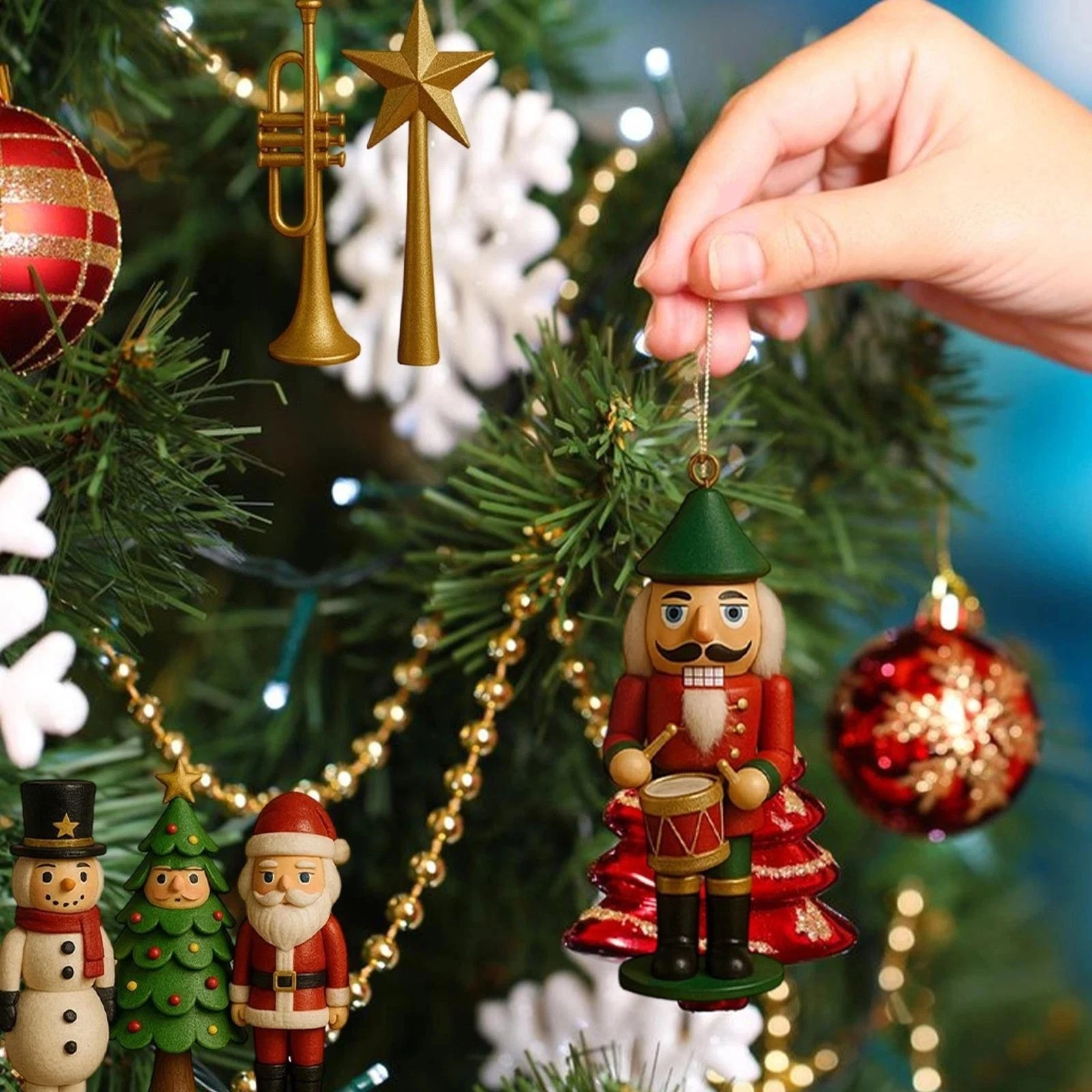 Merry Nutcracker Advent Calendar 2025 24-Day Christmas Countdown Calendar