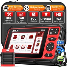 Ancel Ds300 Fit For Chrysler Fit For Ford Bi-directional Obd2 Diagnostic Tool