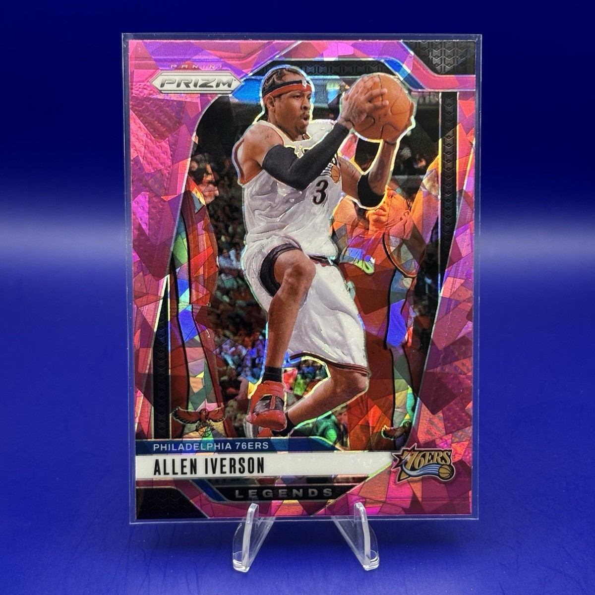 2024-25 Panini Prizm Basketball Allen Iverson Legends Pink