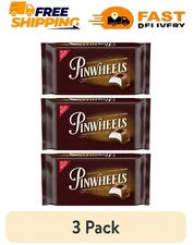 (3 pack) Pinwheels Pure Chocolate & Marshmallow Cookies, 12 oz