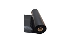 Black Layflat Poly Tubing 400 Gauge Plastic Tube 210m Roll Packaging Wrapping