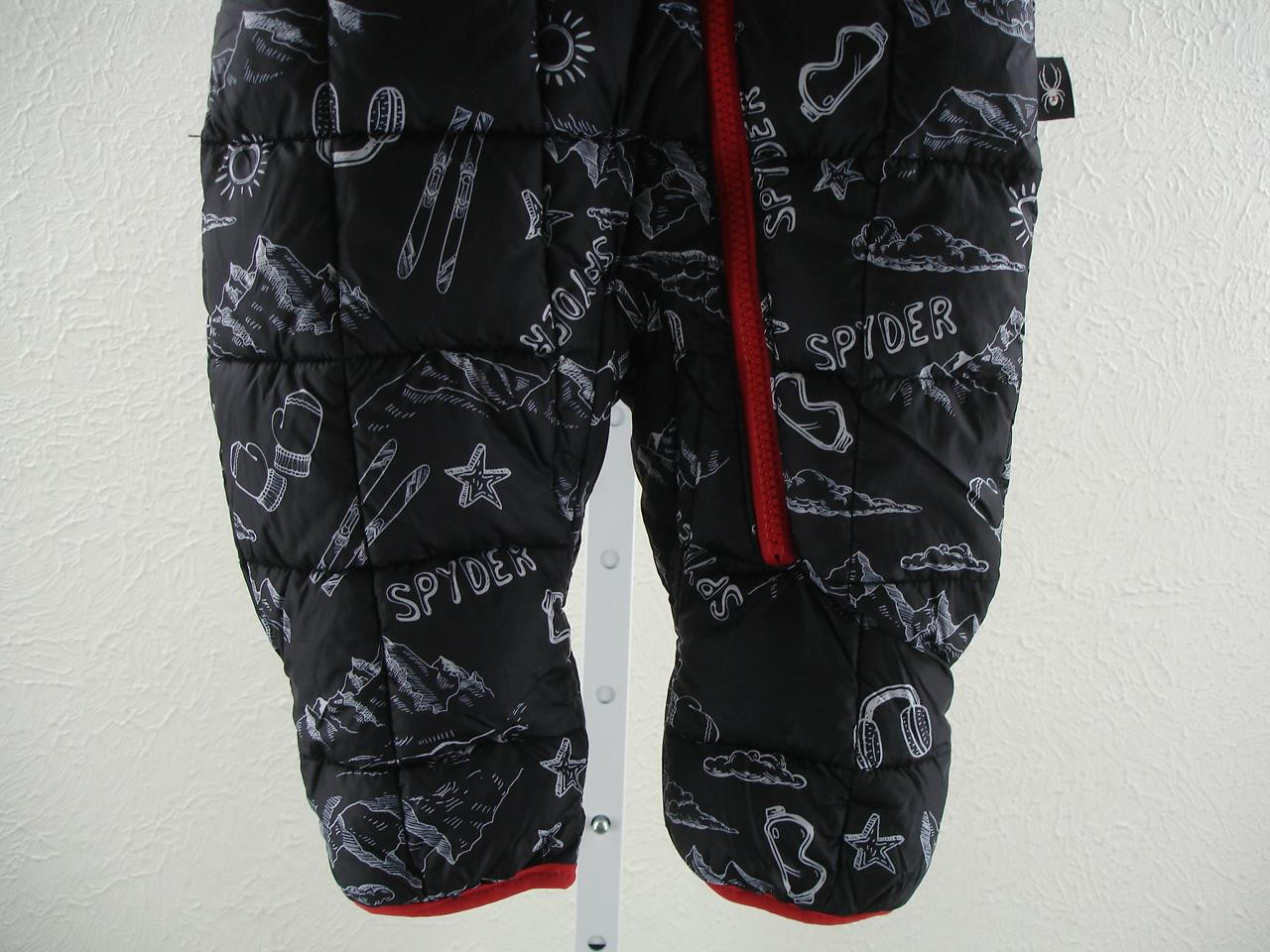 Baby Boys Girls 3 - 6 Months Spyder Kids All In One Suit Faux Fur Lined Ski Suit image 3