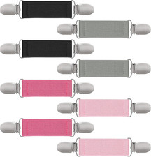 Winter Mitten Clips Elastic Stainless Steel Gloves Clips for Toddler Kids Adults