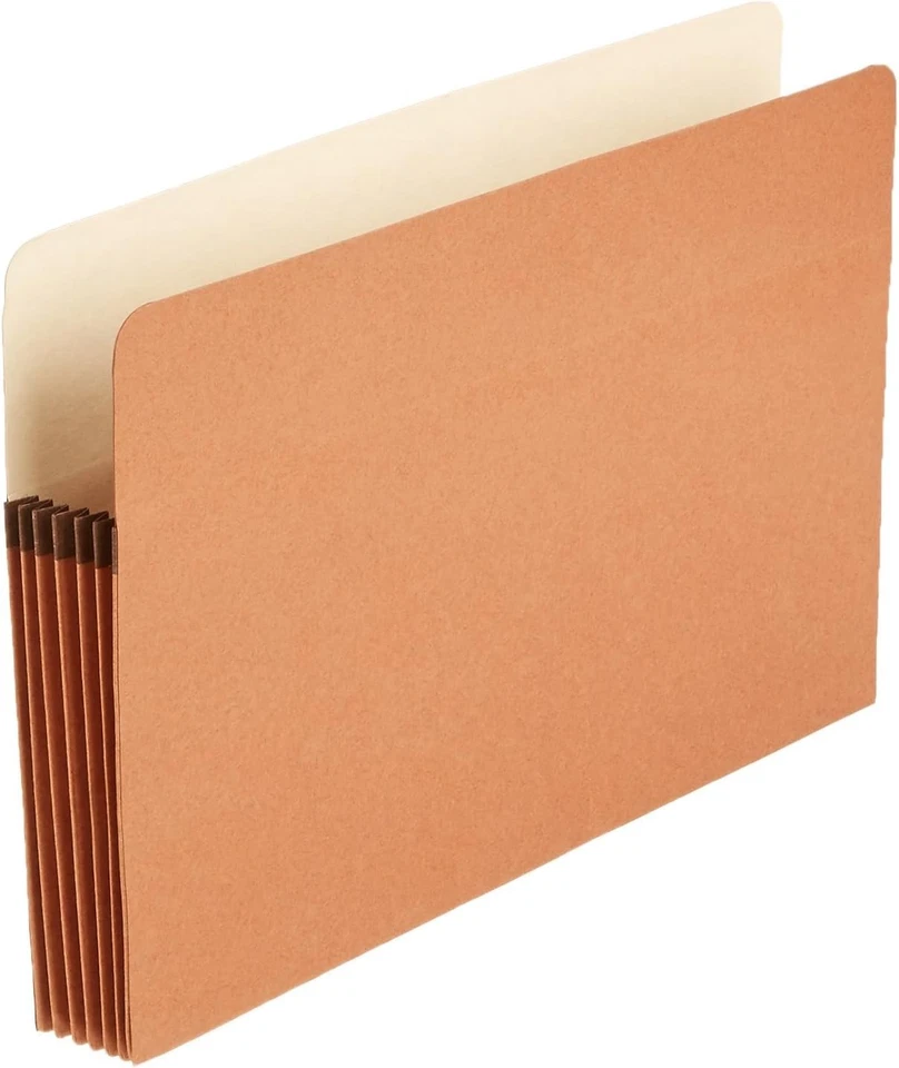 50-Pack Accordion File Folder, Legal Size, 9.5 x 14.8 Inches - Image 3 of 4