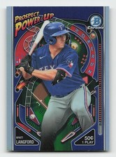 2024 Bowman #PP-3 Wyatt Langford Prospect Power-Up