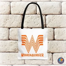 Whataburger Logo Polyester Tote Bag