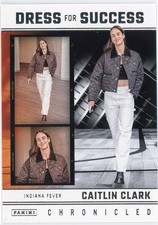 2025 Panini Caitlin Clark Chronicled - Dress For Success Caitlin Clark #69