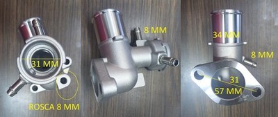 ENGINE COOLANT WATER OUTLET  TOMA AGUA FOR USE ON TOYOTA LITE ACE 3Y 1991-1996