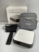 VIEWSONIC M2E Portable Smart Projector 1080P FHD, WIFI, Bluetooth - Boxed