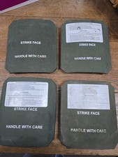 Lot of 4 Strike Face 7.62 mm APM2 Protection Side Plates - Used