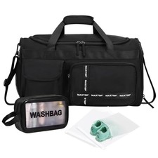 Large Gym Bag for Women Men Duffle Bag With Wet Dry Separation