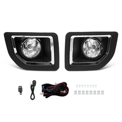 2500HD 3500HD Front Fog Light Assembly Compatible 2015-2019 Sierra 2500HD