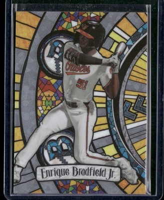 2023 Bowman Draft Enrique Bradfield Jr. Bowman Glass #BGA-4