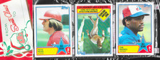 1983 Topps Holiday Baseball Card Rack Pack Pete Rose All Star (300-LA)