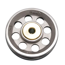 STAINLESS WIRE ROPE SHEAVE (BUSH), 1/8" X 2" X 1/4", 316 SS