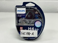 Like-New: Philips H4 9003 Racing Vision GT200 Upgrade halogen bulbs 12342RGTS2