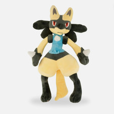 Shiny Lucario Plush Toy 12.5" Fighting Type Soft Figure Collectible