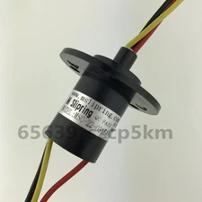 Slip Ring 3 Wires 15A 3 Phase 360 Degree Rotation Wind Turbine Power Generator  