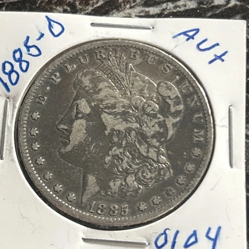 1885-O Morgan Silver Dollar AU +