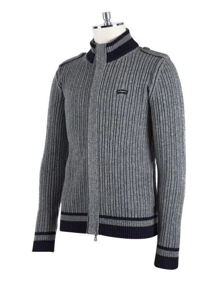 Gilet-cardigan,Pull d'hiver en laine pour hommes, Cardigan à manches