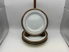 Set of 4 Bernardaud Limoges MADISON PLATINUM Bread & Butter Plates 