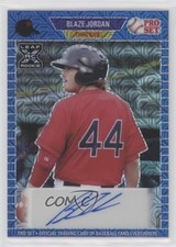 2021 Leaf Pro Set Metal 1989 Blue Mojo 12/20 Blaze Jordan #PA-BJ1 Auto uk2