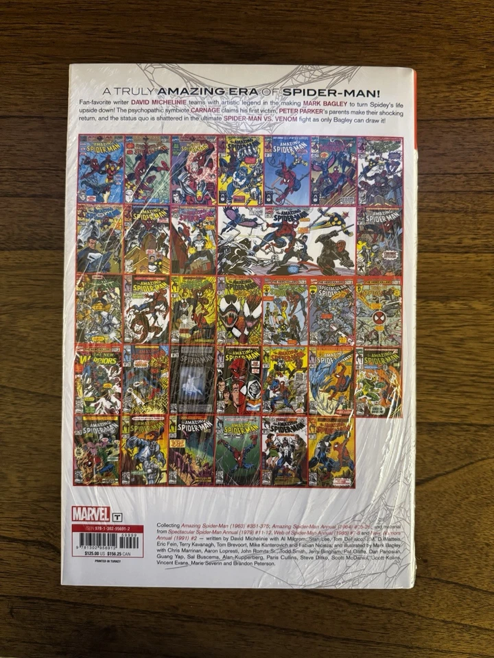 Marvel Comics ‘Spider-Man by David Michelinie & Mark Bagley Omnibus’ Vol. 1 - Image 2 of 3