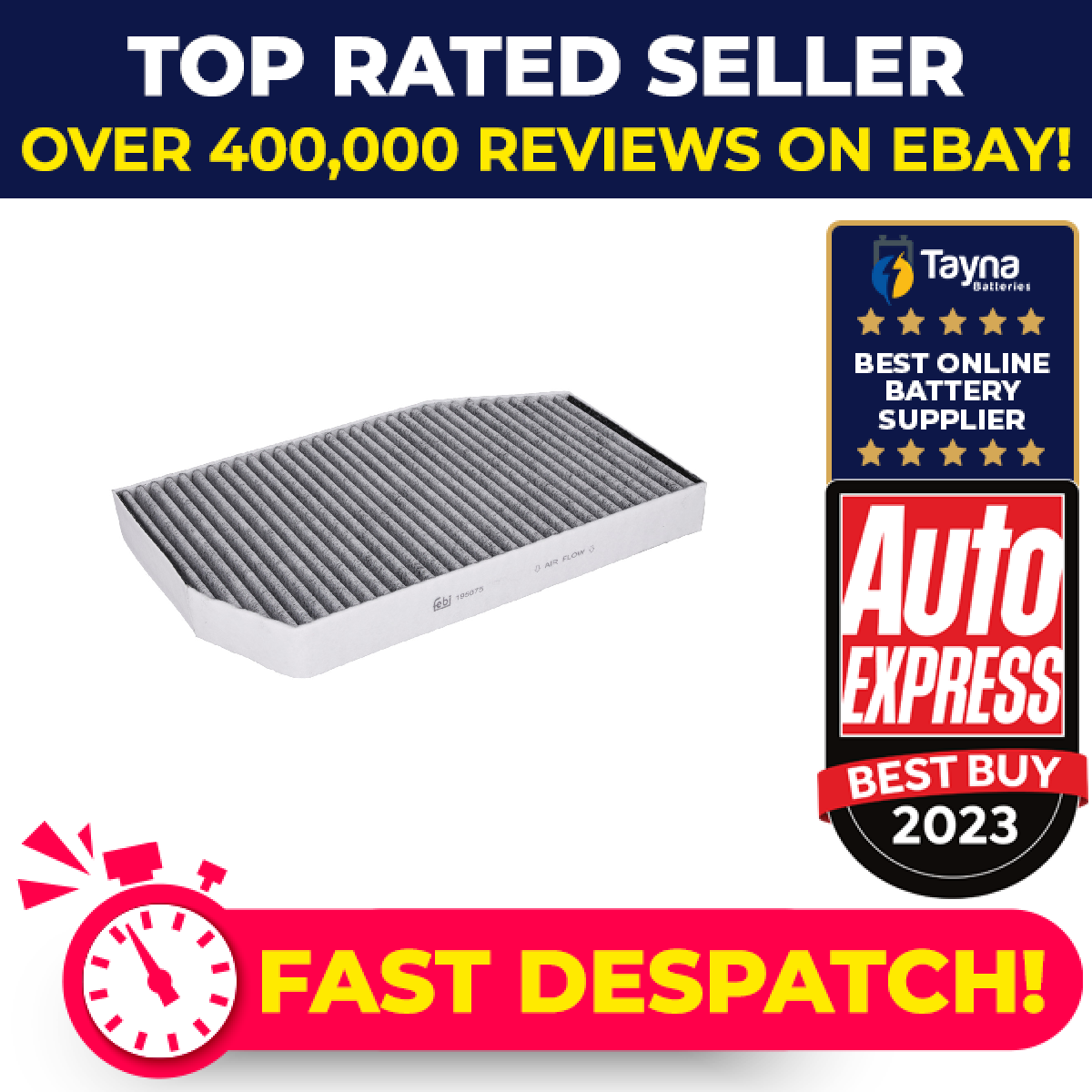 Pollen / Cabin Filter fits BMW 740D G70 3.0D 2022 on B57D30B 64115A2C2D0 Febi