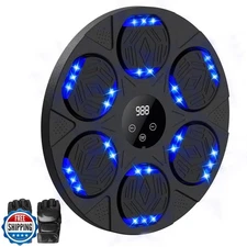 Music Boxing Machine, Music Punch with Boxing Gloves and Bt, Wall