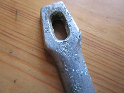 Picchetto tenda tedesco originale WW2-Picchetto tenda militare seconda guerra mondiale - Foto 7 di 11