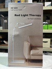 Red Light Therapy for Face and Body, Red Infrared Light Therapy Lamp with Stand
