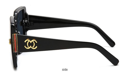 Luxus Eckige Sonnenbrille Uv400 – Designer Trend Brille für Damen und Herren - Bild 18 von 28