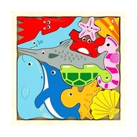 5902496178247 Puzzle Drewniane ZwierzęTa Swede