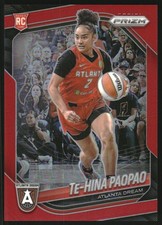 2025 Panini Prizm WNBA Prizms Red #61 Te-Hina Paopao /299 - BSK