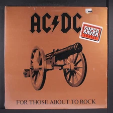 AC/DC: for those about to rock we salute you ATLANTIC 12" LP 33 RPM Sealed